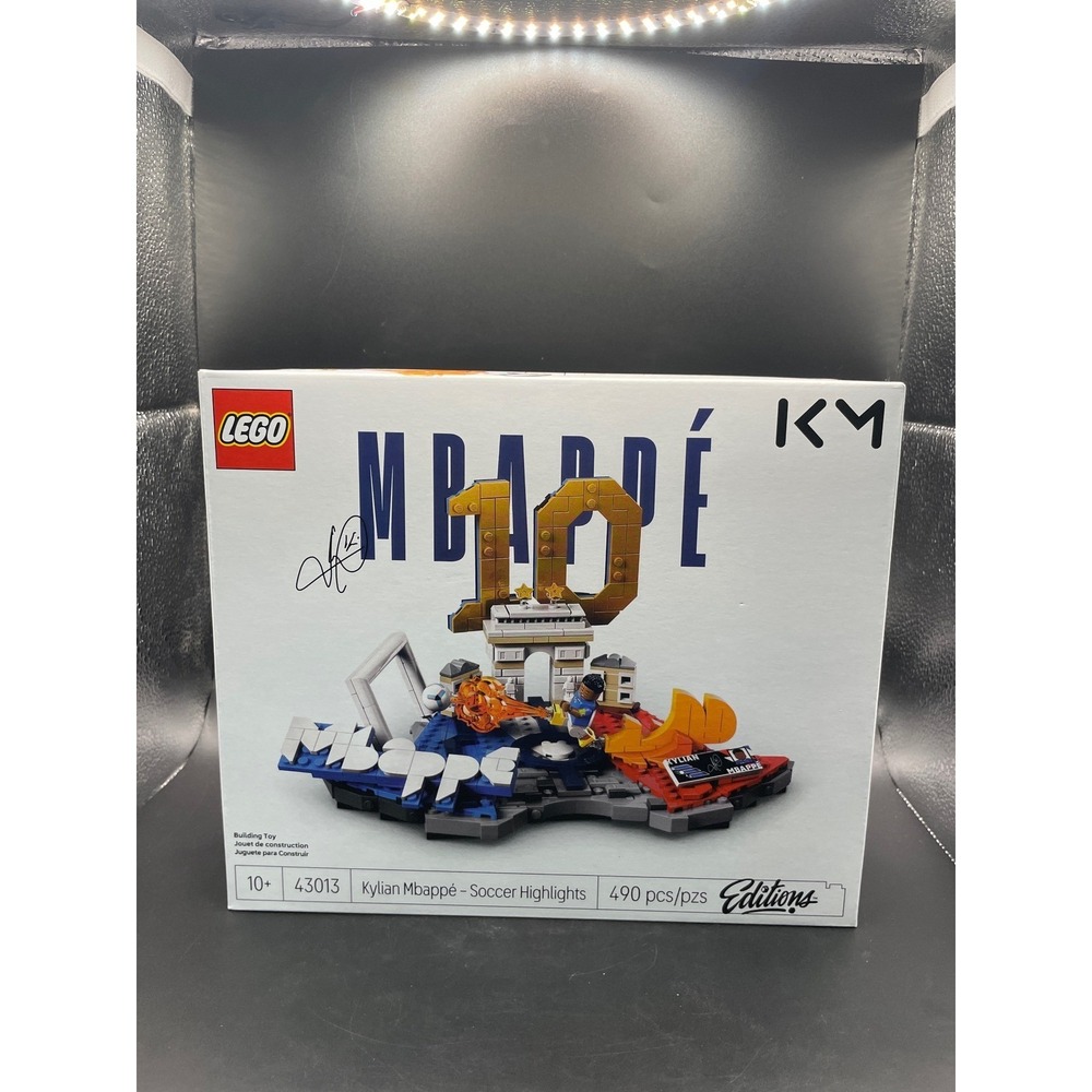 LEGO 43013 Kylian Mbappe Soccer Highlights Editions 490 pcs Factory Sealed NEW